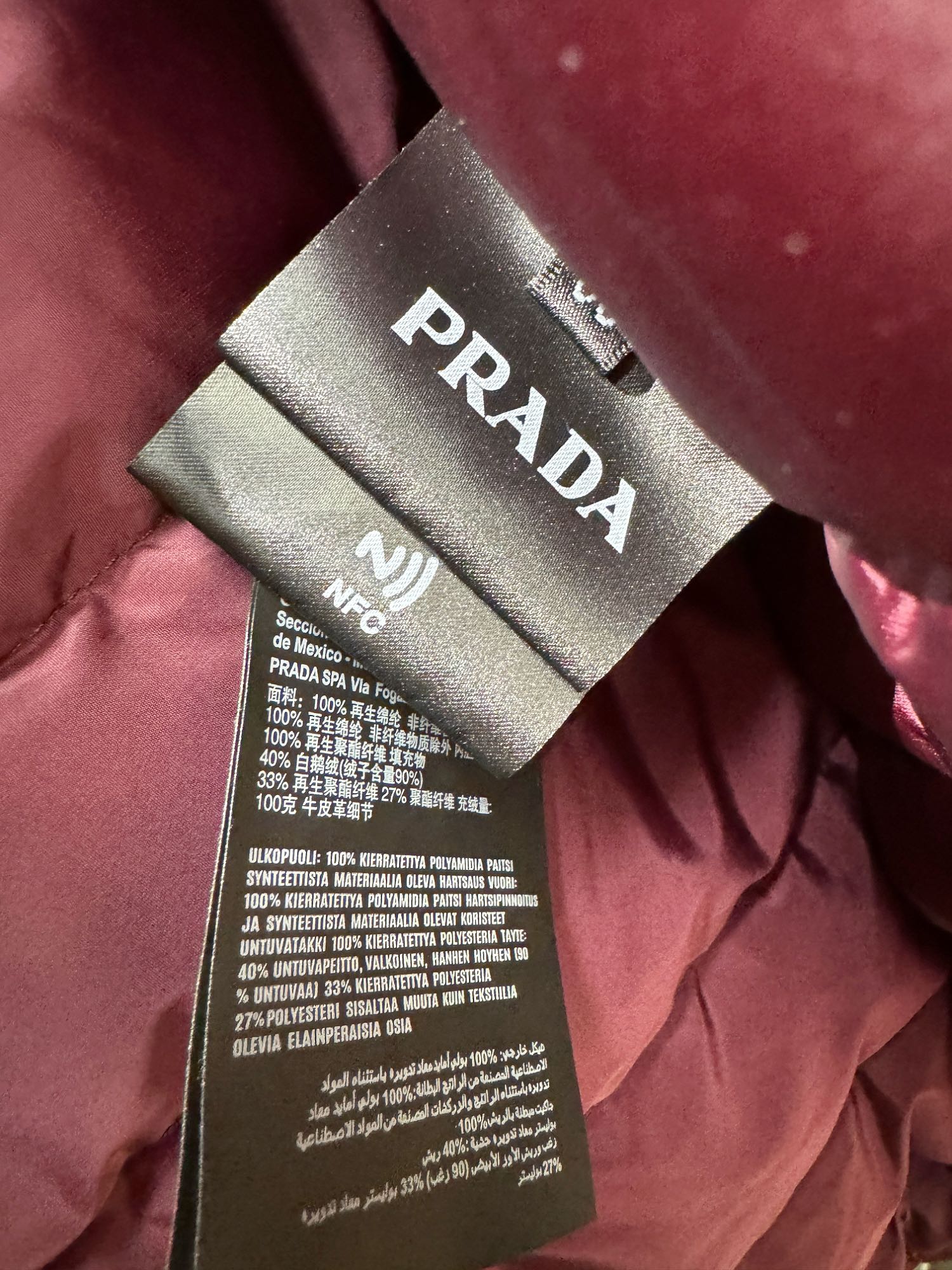 Prada Down Jackets